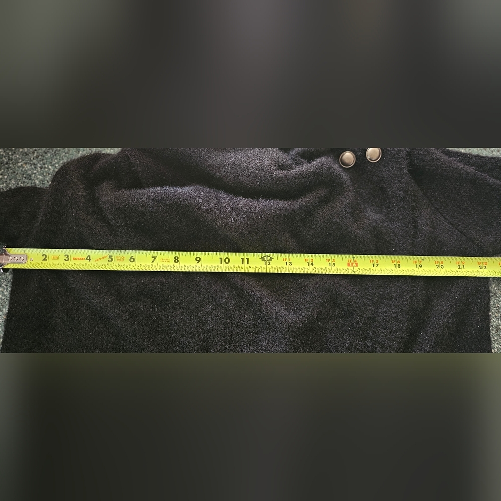 Maurices - NWT Cozy Black Cowl Neck Sweater with split bottom. - Picture 14 of 14